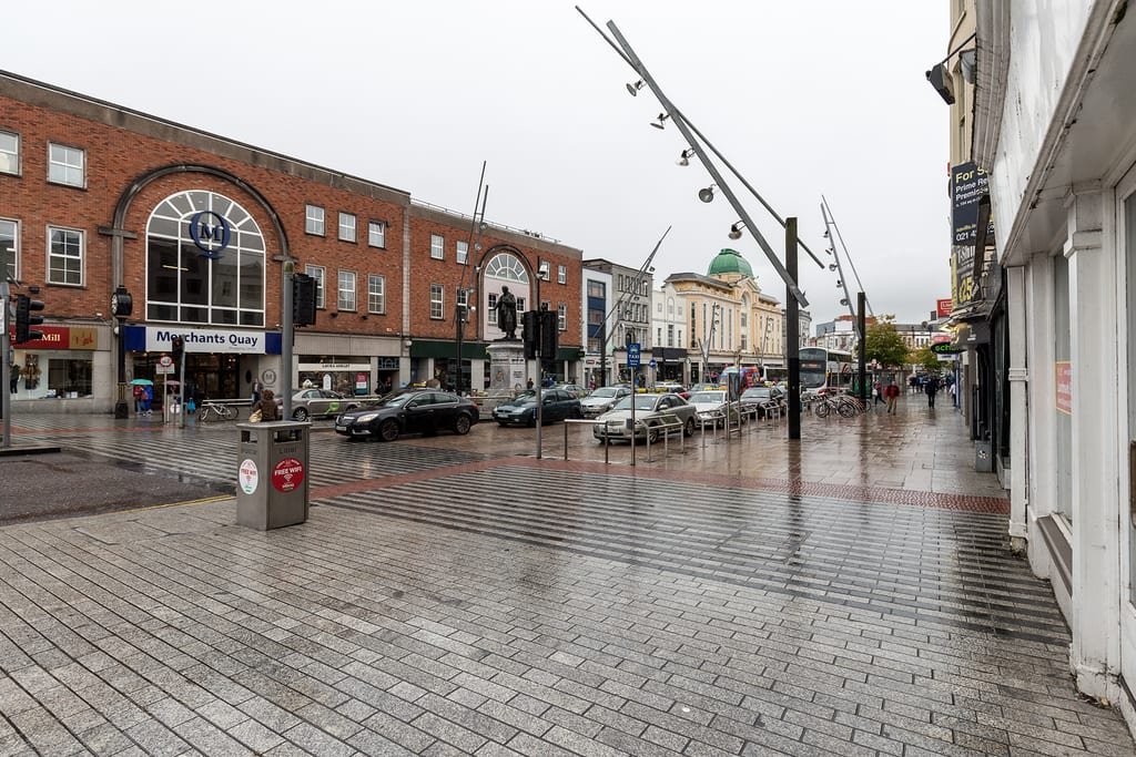 St Patrick's Street in Cork city centre